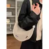 Bolso Cruzado Informal Estilo Coreano con un Diseño Único, Bolso de Hombro de Nicho, Nuevo Modelo 2026, Bolso Sencillo Tipo Empanada, Bolso de Hombro Versátil