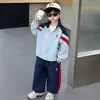 Conjunto para Niños para Niños 2026 Nuevo Otoño Guapo Elegante Moderno Genial Casual Deportivo Conjunto de Dos Piezas para Bebé Niño Primavera Otoño