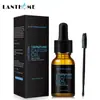 En stock transfronterizo LANTHOME Aceite de Ricino Negro Espeso Rizado Largo Suave Hidratante Raíz del Cabello Máscara