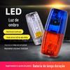 LED ombro piscando luz de segurança noturna ao ar livre serviço de patrulha piscando luz de aviso de clipe de ombro luz de sinal de carregamento de luz de ombro