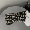 Accesorios para la Cabeza Patrón de Houndstooth Color Sólido Protector de Frente Diadema de Lana Turbante de Confinamiento de Ala Ancha para Mujer Diadema Cruzada para Otoño e Invierno al Aire Libre