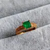 6 Cristal Artificial Francês Trabalho Pesado Pedra Colorida Zircônio Estilo Vintage Italiano Anel Paraíba Banda Ornamentos Pedra Solta