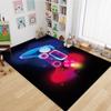 Tapete de Jogo E-Sports Transfronteiriço da Amazon Neon Tapete de Pé com Alça para Sala de Videogame Desenho Animado Tapete de Chão para Sala de Estar Antiderrapante