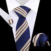 Corbata de Negocios para Hombre Pañuelo de Bolsillo Traje Vestido Banquete Camisa Rojo Negro Polo Lunares Cuadros Corbata de 8cm