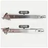Dispositivo de limite de aço inoxidável dispositivo de limite ferragens industriais haste de suporte para porta de armário dobradiça de aba para cima e para baixo TX91-1