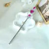 Suministrado Directamente desde la Fuente, Corona de Diamantes en Forma de Corazón de Princesa, Varita Mágica, Set de Tocados Europeos de Hada de Cristal con Piedras Preciosas