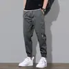 Pantalones de trabajo de primavera y otoño para hombre, pantalones largos casuales, pantalones deportivos tipo jogger holgados de otoño con cordón, pantalones tipo harén para niños