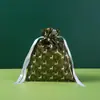 Bolsas de Regalo Navideñas con Cordón de Fábrica, Bolsas para Empaquetar Regalos de Navidad, Bolsas de Almacenamiento, Bolsas de Regalo para Fiestas