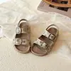 Sandalias Abiertas de Estilo Francés para Niños 2026 Nuevo Modelo de Verano para Niños y Niñas, Zapatos Deportivos Casuales de Suela Suave para Playa y Uso al Aire Libre