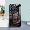 Aplicável ao Vidro Temperado para Apple 18PRO Case 17PROMAX Capa Protetora Fashionável iPhone16 Preto Rosa 17E