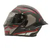 Calcomanía para Casco de Motocicleta Casco Abierto Doble Lente