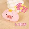 Muñeco de Peluche Cerdo Estrella de Dibujos Animados Lindo Colgante para Bolso Ropa Broche Llavero Regalo DIY