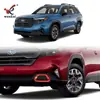 Adecuado para Subaru 25 Forester Parachoques Delantero Modificado Forester Tiras Brillantes Decorativas Especiales Anticolisión
