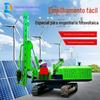 Fundação Habitacional perfuração fotovoltaica montanha fotovoltaica bate-estacas rocha broca longa espiral para baixo do furo