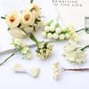 Flor Artificial Bege 90 Galhos Miolo da Flor 1mm Estames de Flor de Chiffon Frutinhas Pequenas Material DIY Feito à Mão Flor Envolvida Acessórios Soltos