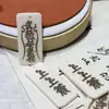 Colgante de Hueso de Camello Tallado con Inscripción, Adorno Colgante, Pulsera, Colgante de Collar de Mano 868