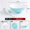 Cuencos de imitación de porcelana de melamina, diseñados específicamente para restaurantes de fideos, incluyendo cuencos para ramen, cuencos para sopa de fideos con carne de res, cuencos para hot pot picante y cuencos grandes para servir fideos de arroz con caracoles - uso comercial