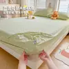 Sábana bajera nueva estampada, una pieza, grado A, apta para bebés y niños pequeños, cubre completamente la cama, protector de colchón, sábana, ropa de cama