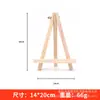 Soporte de caballete pequeño de madera de escritorio para niños, marco de fotos, soporte para teléfono móvil, obras de arte, caballete de óleo plegable