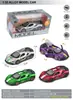 1:Coche de Carreras de Aleación a Escala 32 con Mecanismo de Retracción para Niños, Coche de Juguete con Puertas Abatibles para Niños, Modelo de Coche de Carreras