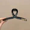 Presilha de Garra Coração Doce Extra Grande de 15cm para Mulheres, Presilha Tubarão Elegante para a Nuca, Acessórios de Cabelo Outono/Inverno, Presilha/Grampo de Cabelo Versátil