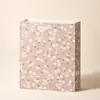 Bolsa de Tela con Estampado Floral Pequeño para Comercio Exterior, Bolsa de Papel de Regalo, Tarjeta Blanca Engrosada, Bolsa de Empaque con Flores Pequeñas Frescas, Bolsa de Compras Transfronteriza