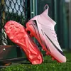 Zapatos de Fútbol Transfronterizos Dropshipping, Zapatos de Clavos Largos Ag Multiclavos, Deporte para Adultos Competición al Aire Libre Entrenamiento Zapatos de Fútbol para Niños, C. Ronaldo