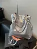 Bolsa Feminina Casual Estilo Coreano Simples Nova de Verão 2026, Bolsa Transversal Estilosa da Moda, Bolsa de Ombro, Bolsa de Corrente Estilo Balde