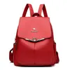 Mochila Feminina Estilo Novo 2026 com Fivela de Metal Retrô e Aba, Mochila Casual Fashion de Grande Capacidade para Trabalho, Estudo e Uso Diário para Mulheres