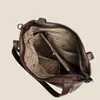 Bolso de mujer de estilo nuevo transfronterizo para mujeres de mediana edad, gran capacidad, textura de cuero suave, bolso tote versátil, bolso de hombro estilo retro, bolso cruzado