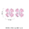 Versión coreana de pendientes de trébol de cuatro hojas para mujer, moda nueva, combinan con todo, diseño de nicho, pendientes de alta gama para novias y hermanas, regalos