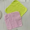 20*20 color sólido liso toalla de jardín de infantes cuadrado pequeño algodón absorbente material de toalla para pastel toalla de estudio