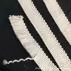 Bufanda de hilo de algodón de color liso con borlas y bigotes, cortina, textil para el hogar, ropa, accesorios de encaje, fábrica de encaje directo 1.5