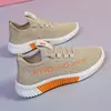 Zapatos de Primavera y Otoño Daifa Zapatos de Papá Zapatos de Tela del Viejo Pekín Zapatos para Mujeres de Mediana Edad y Mayores Casual Antideslizantes Zapatos para Caminar de Hombre Zapatos de Puesto
