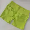 ZORA Pantalones cortos de yoga populares europeos y americanos DF totalmente mate para correr, deportes, fitness para mujer, pantalones cortos de yoga