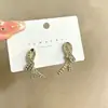 Pendientes de Perla Estilo Coreano Francés Elegante con Cierre de Plata 925 Pendientes de Gama Alta Corazón Flor Pendientes Versátiles para Mujer Venta al por Mayor