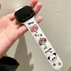 Animales Lindos Son Adecuados para Correas de Apple Watch Iwatchss11/10/9 Silicona Appleultra3 Color Se
