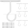 Gancho para colgar de 2.5-4 pulgadas, gancho de pared para plantas, gancho para cesta de flores, comedero para pájaros, lámpara, flor, gancho para maceta