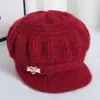 Gorro de Punto de Invierno para Mujeres Mayores, Abuelas y Señoras, con Forro Polar y Grueso para Mayor Calidez