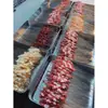 Brochetas para Barbacoa Desechables de Hierro Brochetas Redondas Delgadas Brochetas Pequeñas Brochetas de Cordero Agujas para Barbacoa Empaque Comercial Brochetas para Llevar Fabricante