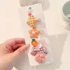 Genio de la Lluvia Dibujo Animado Lindo Tela de Bolsa Completa No Golpea el Cabello del Bebé Pinza para el Cabello Flor Rota Lazo de Flor Pinza para el Cabello de Bebé Traje Pinza para el Cabello Roto