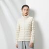 Chaqueta ligera de plumón para hombre y mujer de otoño/invierno con cuello alto y talla grande, forro para mujer, abrigo cálido de manga larga para invierno, chaqueta de plumón para pareja