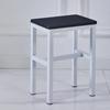 Taburete de Taller Línea de Montaje de Fábrica Taburete de Operación Taburete de Trabajo Acero Madera Taburete Cuadrado Pequeño Comida Rápida Taburete de Hierro Capacitación Taburete Metálico