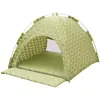 Tienda de campaña para mascotas, casa para gatos y perros, adecuada para todas las estaciones, impermeable, transpirable, tela de tacto frío, casa para gatos con protección solar para exteriores