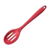 Utensílios de Cozinha de Silicone Peça Única Escorredor Denso Vazamento Mais Colher de Cozinha Amazon Colher Vazamento Mais Colher Utensílios de Cozinha Colher Salah