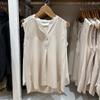 Camisa Feminina Estilo Japonês Nova de Verão Elegante com Gola Meio Aberta Sem Mangas Leve para Ar Condicionado Top 467623