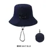 Sombrero de Pescador Plegable para Almacenamiento, Secado Rápido, Cortavientos, Sombrero de Montañismo para Hombres y Mujeres, Sombrero Gorro para el Sol y Protección Solar en Viajes al Aire Libre en Verano