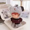Solo ropa de muñeca: Colgante de muñeca de peluche de vinilo de la serie Hirono Road Log, conjunto de ropa para muñeca Hirono, abrigo, sombrero