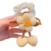 Diadema de Flor Nueva Doble Moño Infantil para Niñas para Atar Moños Anillo para el Cabello de Intestino Delgado Grande Diadema para Cola de Caballo de Niña Accesorios para el Cabello