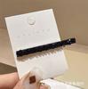 Horquilla de verano coreana con pedrería, pinza de pico de pato totalmente de diamantes, clip para tocado checo de alta gama, joyería para mujer al por mayor